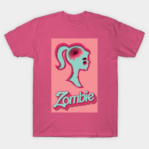 zombie barbie T-Shirt by tesiamarieart